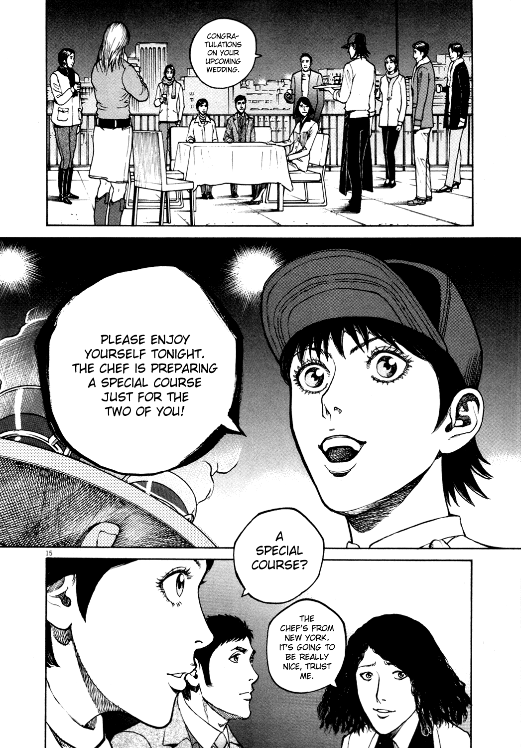 Bambino! Chapter 152.2 page 15 - Chapter 152 v2 : Festa (2) (Party)
