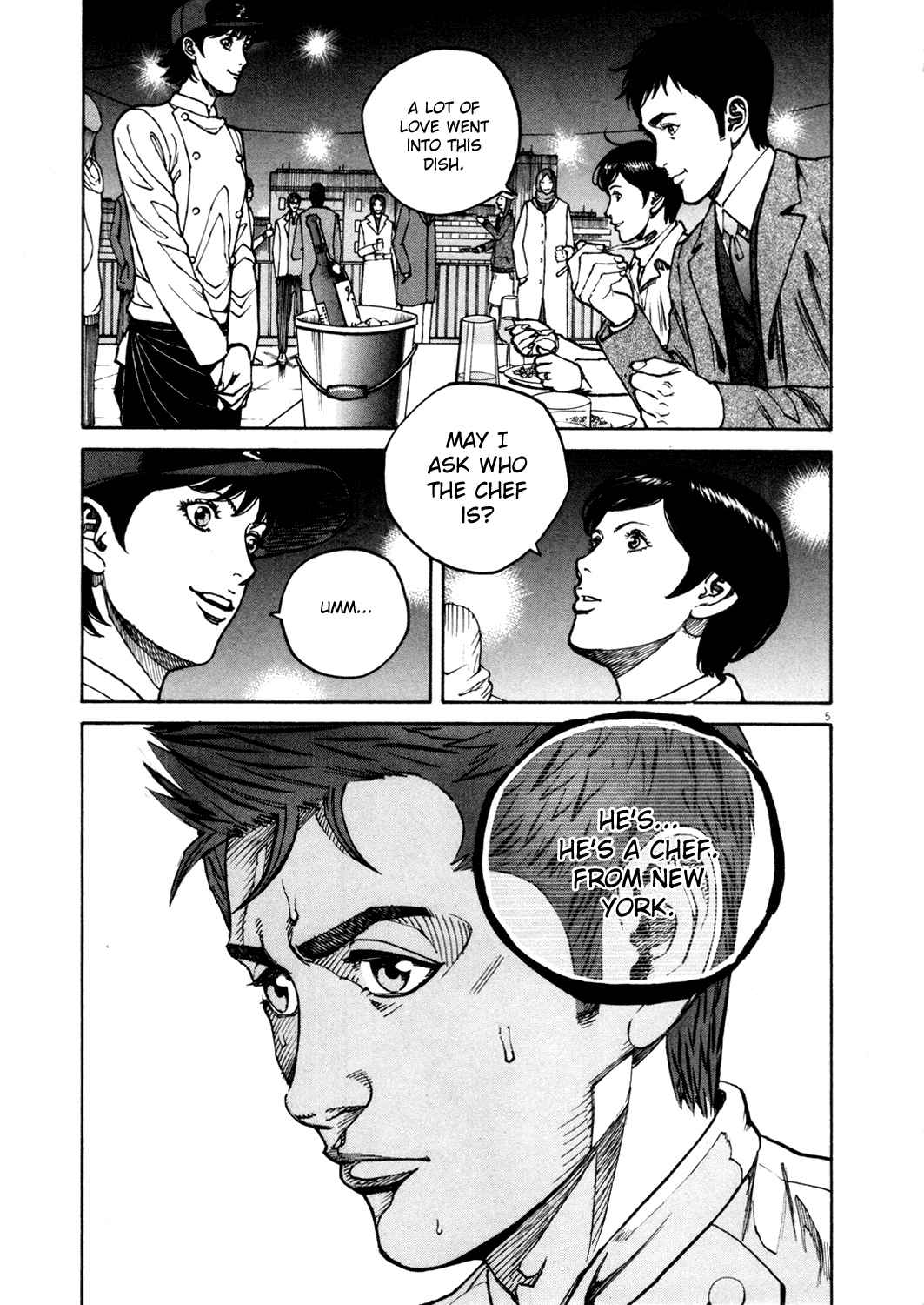 Bambino! Chapter 153.2 page 5 - Chapter 153 v2 : Festa (3) (Party)