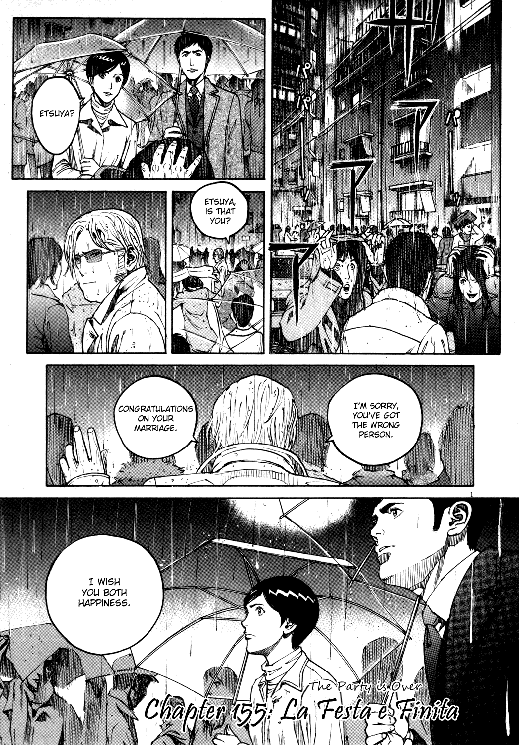 Bambino! Chapter 155.2 page 1 - Chapter 155 v2 : La Festa e Finita (The Party is Over)