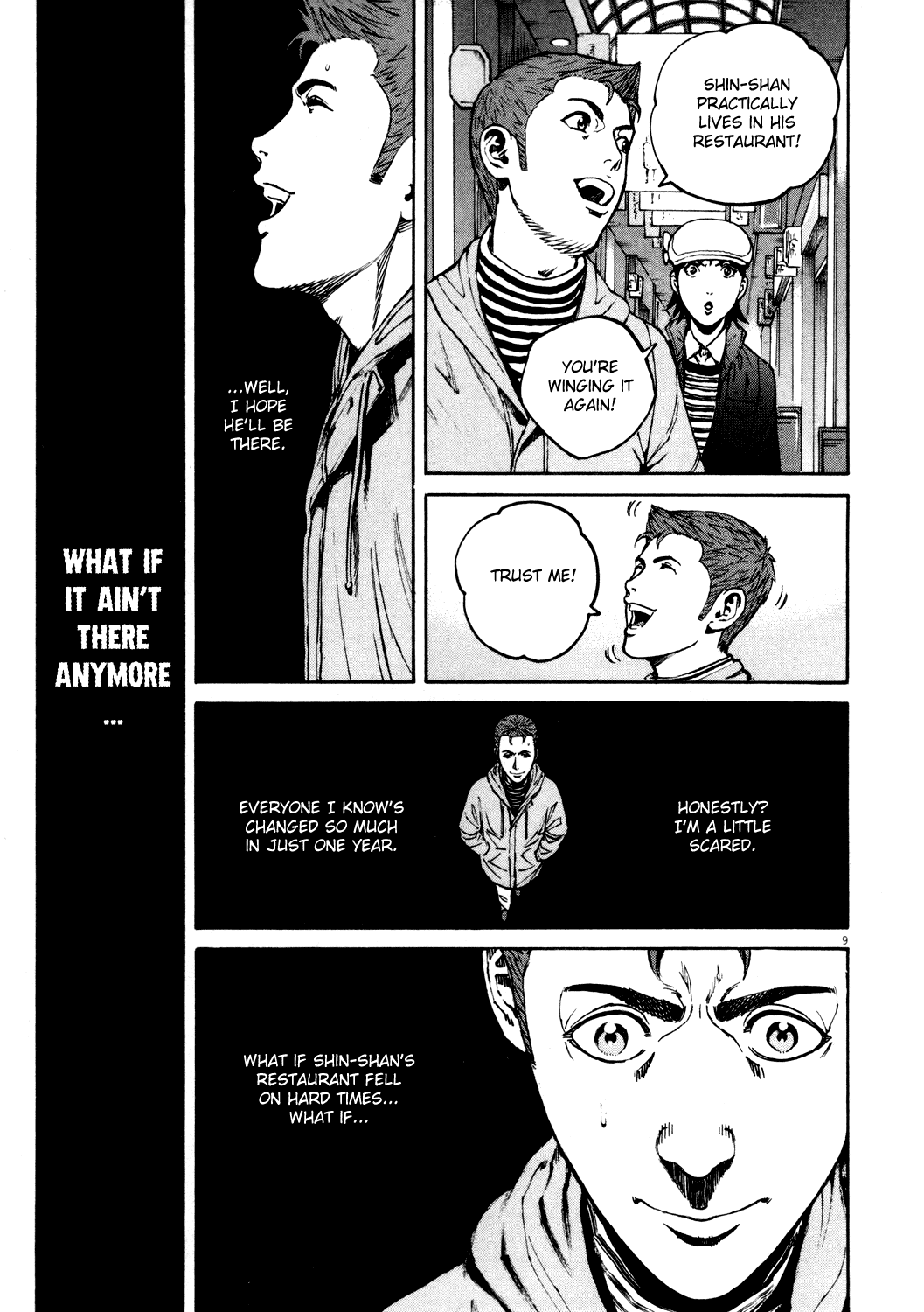 Bambino! Chapter 155.2 page 9 - Chapter 155 v2 : La Festa e Finita (The Party is Over)