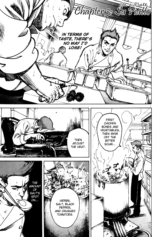 Bambino! Chapter 3.2 page 1 - Chapter 3 v2 : Su Piatto (On a Plate)