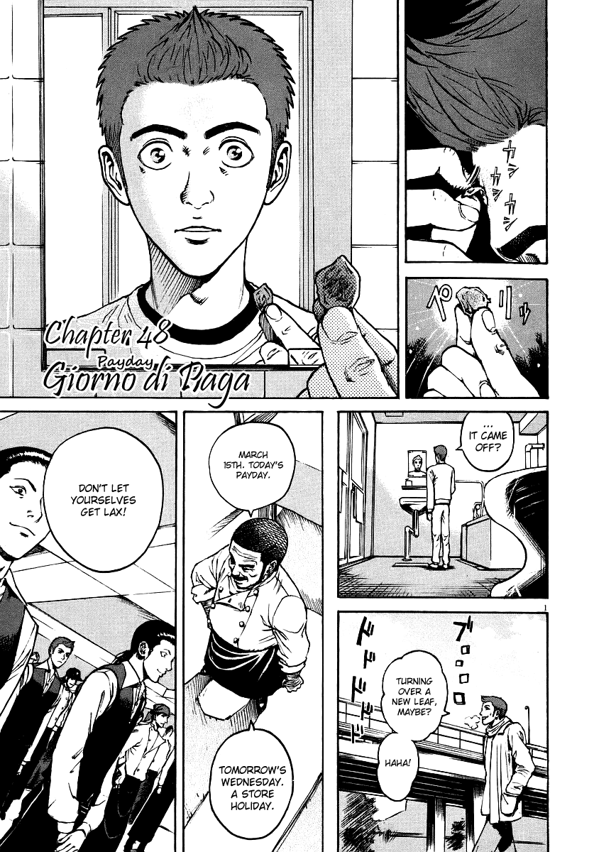 Bambino! Chapter 48.2 page 1 - Chapter 48 v2 : Giorno di Paga (Pay Day)