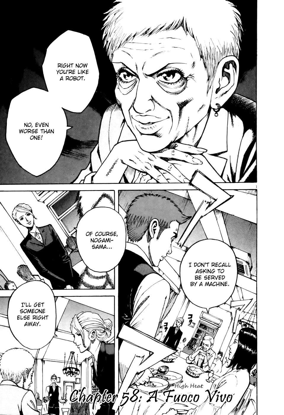 Bambino! Chapter 58.2 page 1 - Chapter 58 v2 : A Fuoco Vivo (High Heat)