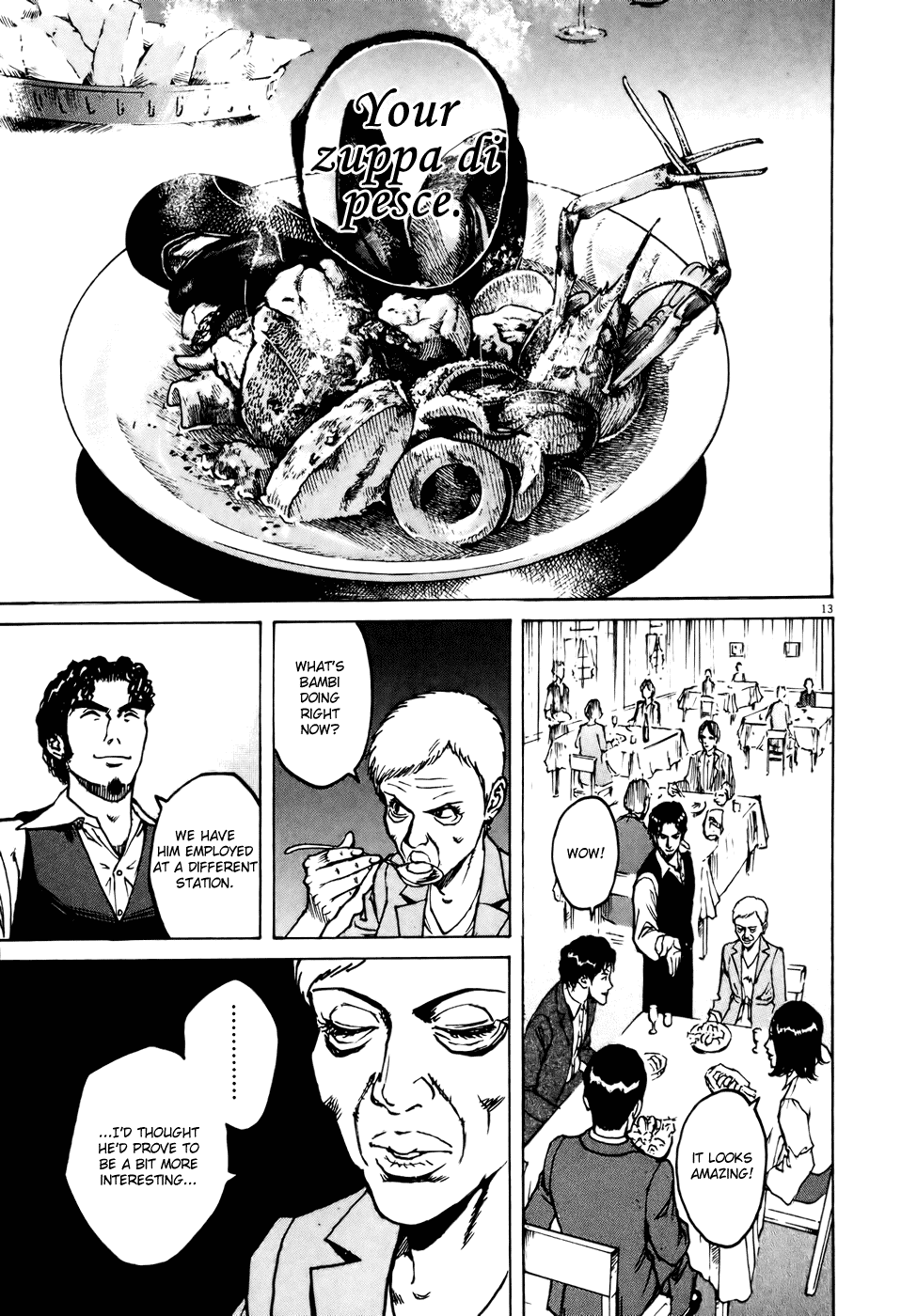 Bambino! Chapter 58.2 page 13 - Chapter 58 v2 : A Fuoco Vivo (High Heat)