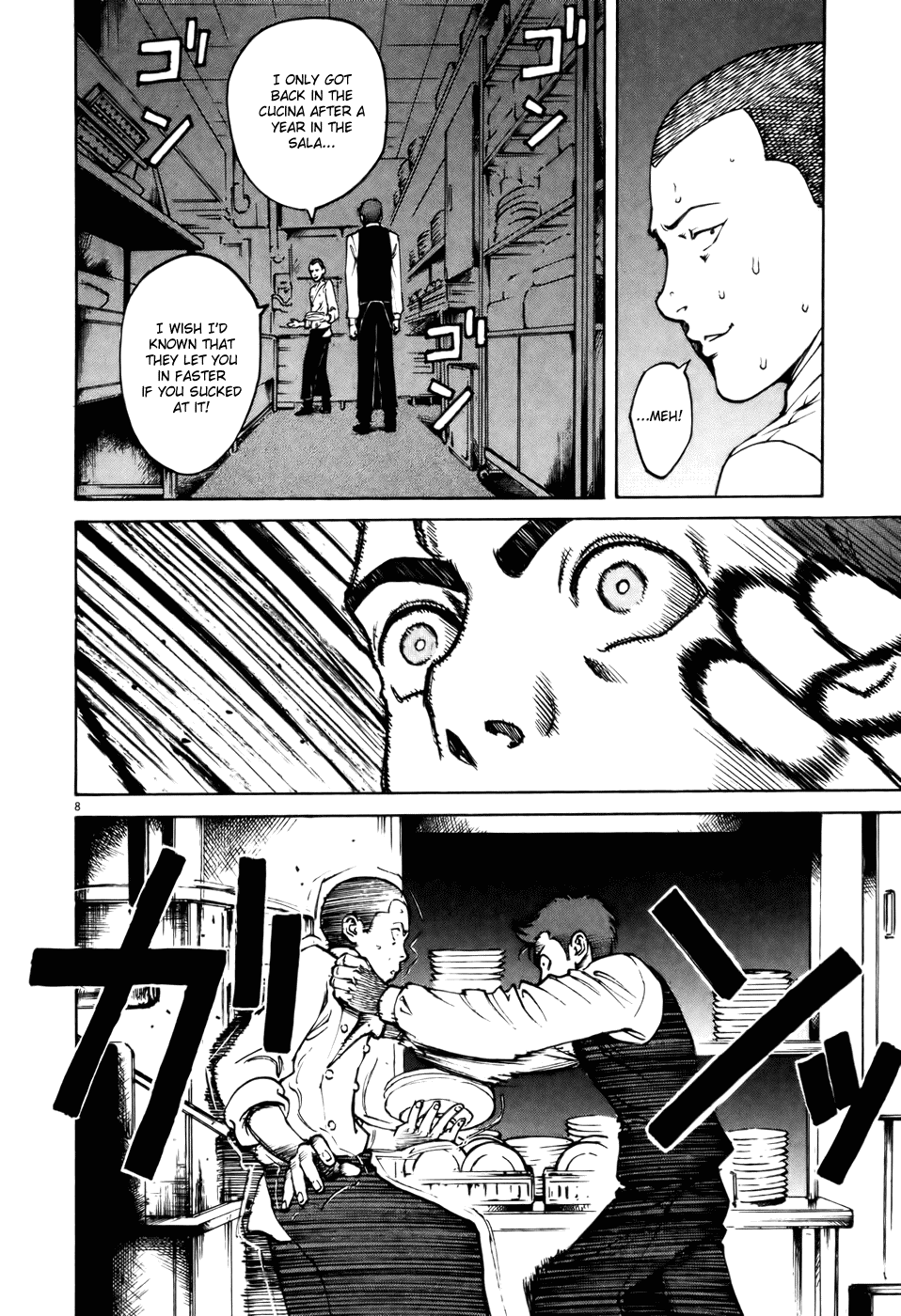 Bambino! Chapter 58.2 page 8 - Chapter 58 v2 : A Fuoco Vivo (High Heat)