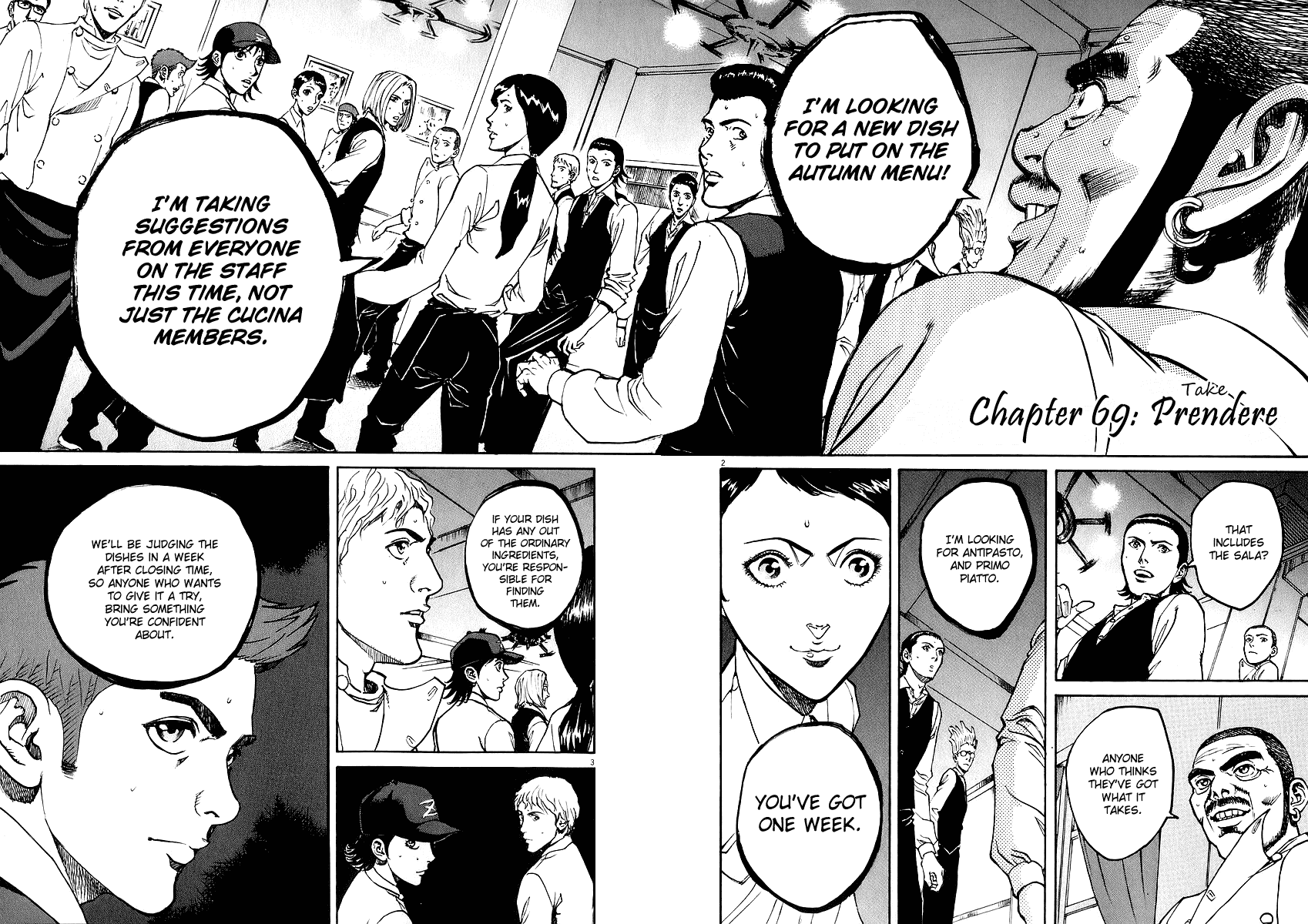 Bambino! Chapter 69.2 page 2 - Chapter 69 v2 : Prendere (Take)