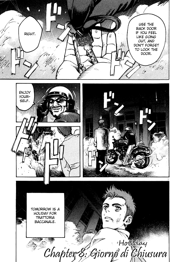 Bambino! Chapter 8.2 page 1 - Chapter 8 v2 : Giorno di Chiusura (Closing Day)