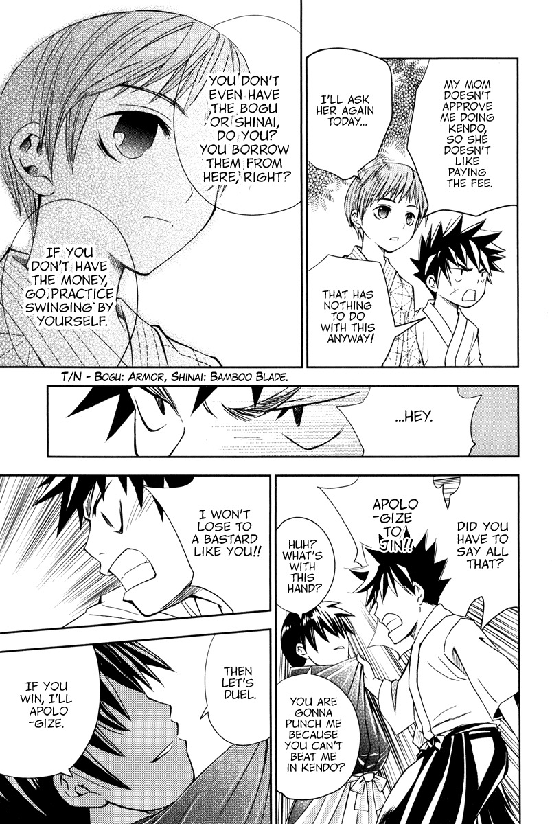 Bamboo Blade B Chapter 10 page 19 - Chapter 10: Yuu & Sasamori Dojo On Saturday