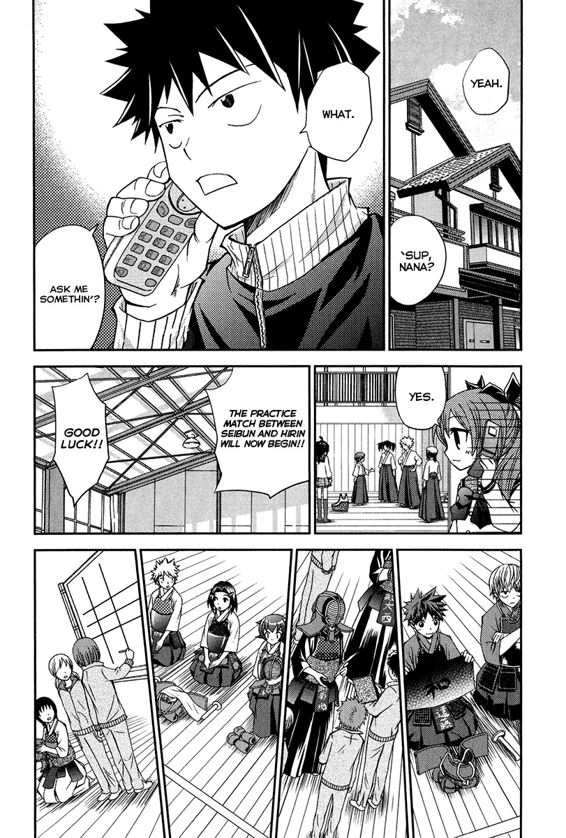 Bamboo Blade B Chapter 11 page 14 - Chapter 11: Yuu and the Customary Practice Match