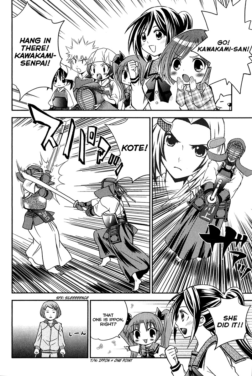 Bamboo Blade B Chapter 11 page 18 - Chapter 11: Yuu and the Customary Practice Match