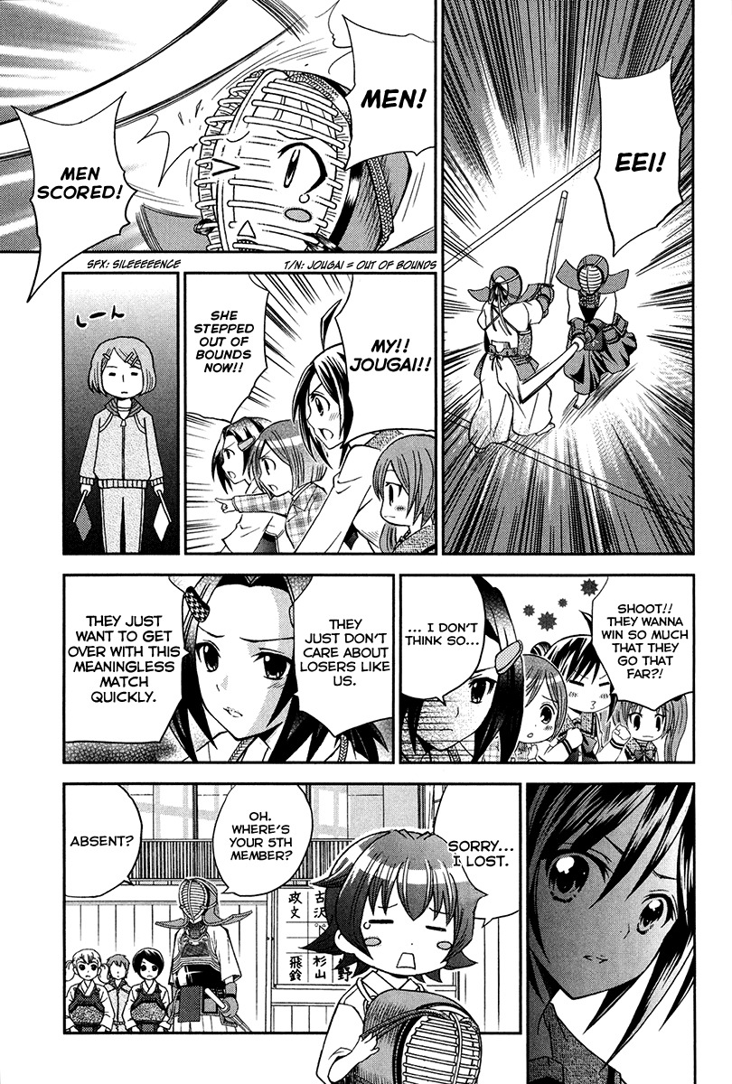 Bamboo Blade B Chapter 11 page 21 - Chapter 11: Yuu and the Customary Practice Match