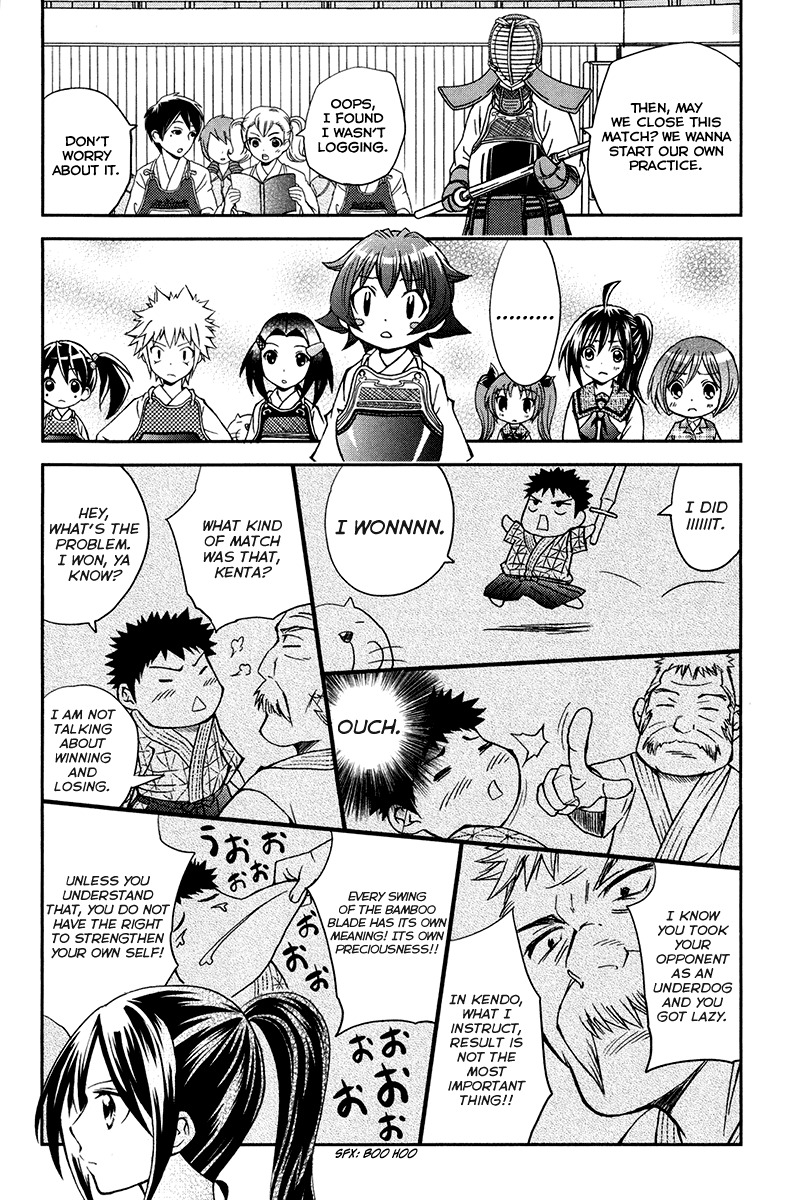 Bamboo Blade B Chapter 11 page 22 - Chapter 11: Yuu and the Customary Practice Match