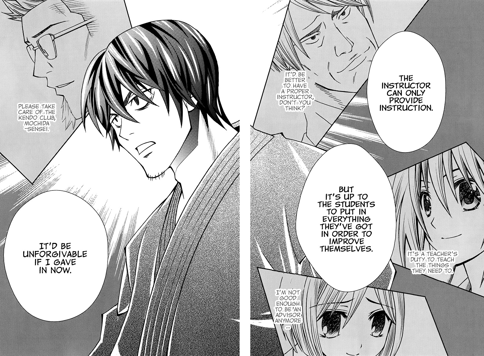 Bamboo Blade B Chapter 15 page 15 - Chapter 15: The Boy and the Teacher