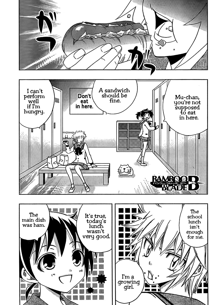 Bamboo Blade B Chapter 3 page 3 - Chapter 3: Ookido Yuu and the Hirin Kendo Club