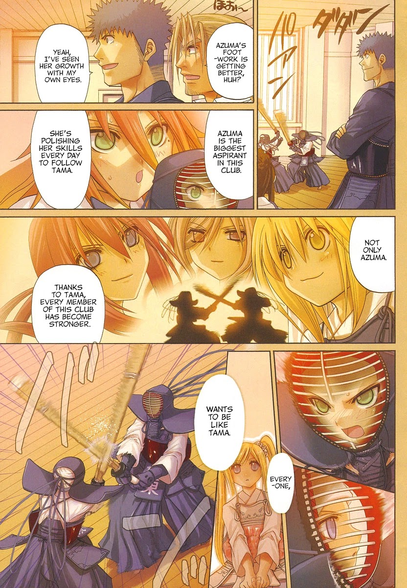 Bamboo Blade Chapter 100 page 3 - Chapter 100: Tamaki & The Black Cat