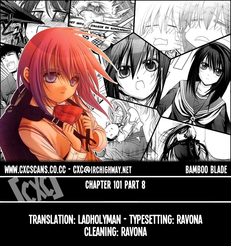 Bamboo Blade Chapter 101.8 page 1 - Chapter 101.8: Ura And Ume 8