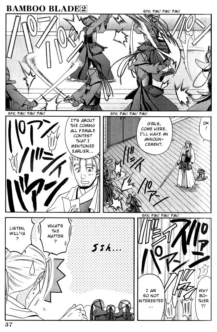 Bamboo Blade Chapter 13 page 11 - Chapter 13: Miya Miya & A Pangolin