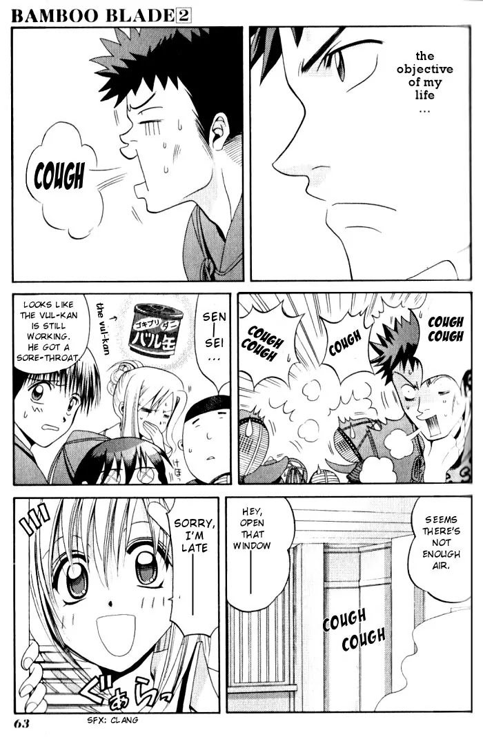 Bamboo Blade Chapter 13 page 17 - Chapter 13: Miya Miya & A Pangolin