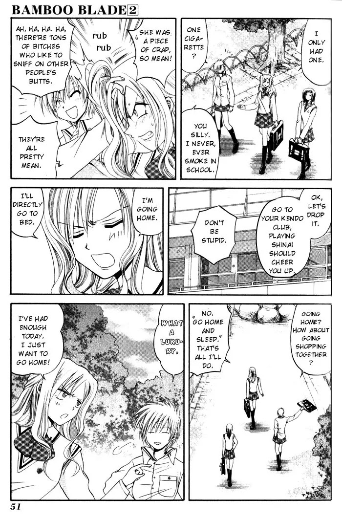Bamboo Blade Chapter 13 page 5 - Chapter 13: Miya Miya & A Pangolin