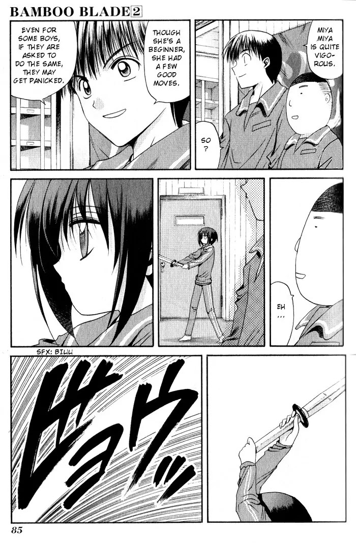Bamboo Blade Chapter 14 page 17 - Chapter 14: Miya Miya And The Offense Drill