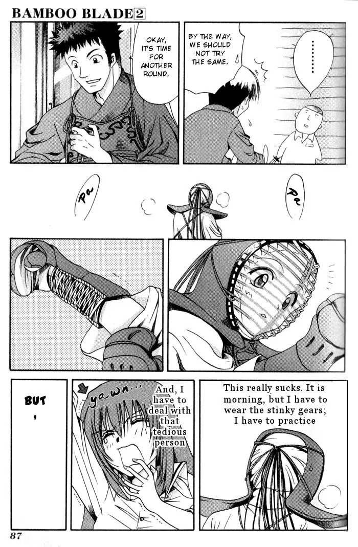 Bamboo Blade Chapter 14 page 19 - Chapter 14: Miya Miya And The Offense Drill