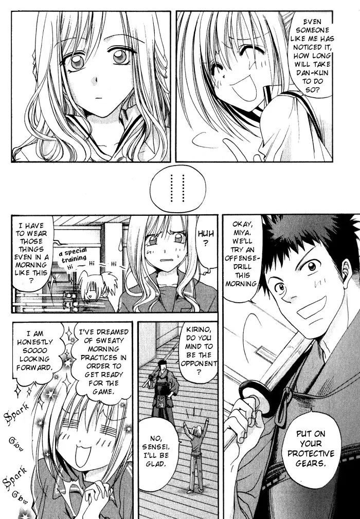 Bamboo Blade Chapter 14 page 6 - Chapter 14: Miya Miya And The Offense Drill