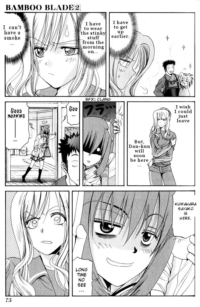 Bamboo Blade Chapter 14 page 7 - Chapter 14: Miya Miya And The Offense Drill