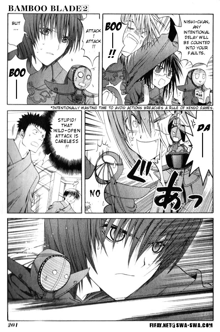 Bamboo Blade Chapter 20 page 3 - Chapter 20: Saya & Nishiyama Karen