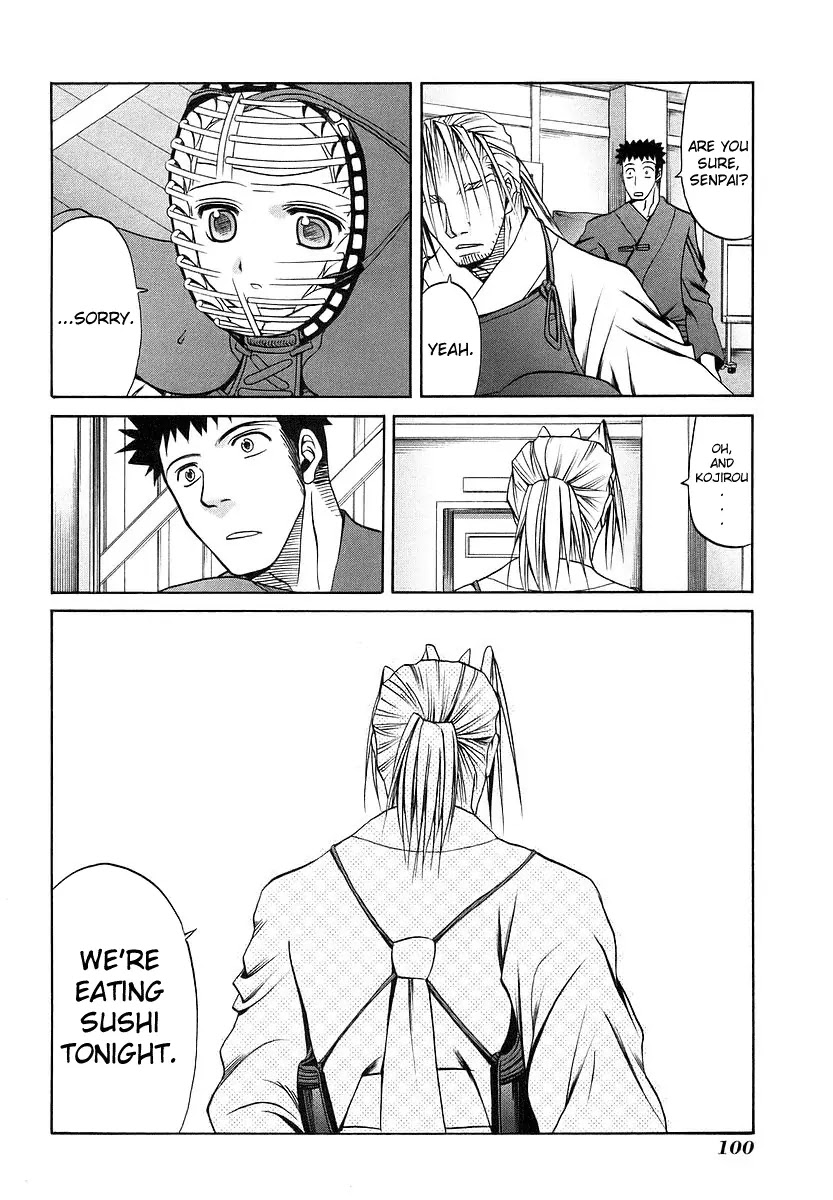 Bamboo Blade Chapter 25 page 11 - Chapter 25: Tamaki and the Rank of Fire
