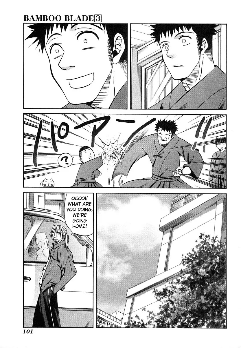 Bamboo Blade Chapter 25 page 12 - Chapter 25: Tamaki and the Rank of Fire