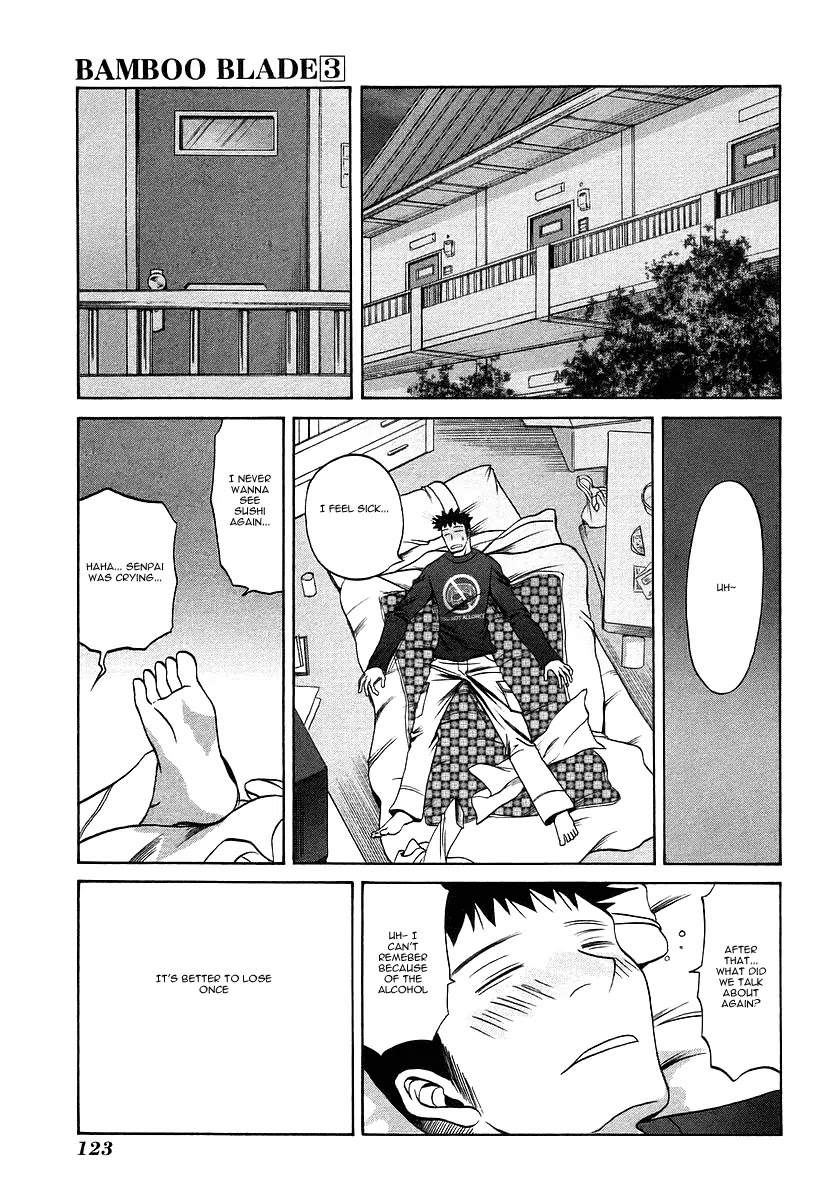 Bamboo Blade Chapter 26 page 12 - Chapter 26: Roasted Tuna and White Tuna