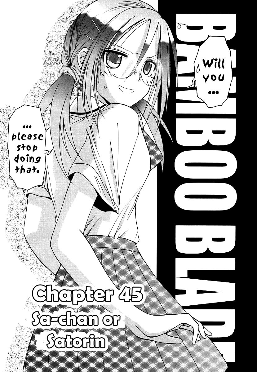 Bamboo Blade Chapter 45 page 2 - Chapter 45: Sa-chan or Satorin