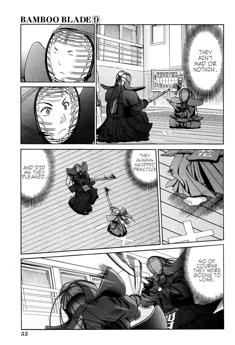 Bamboo Blade Chapter 73 page 11 - Chapter 73: Miyamiya and the Feeling of Victory