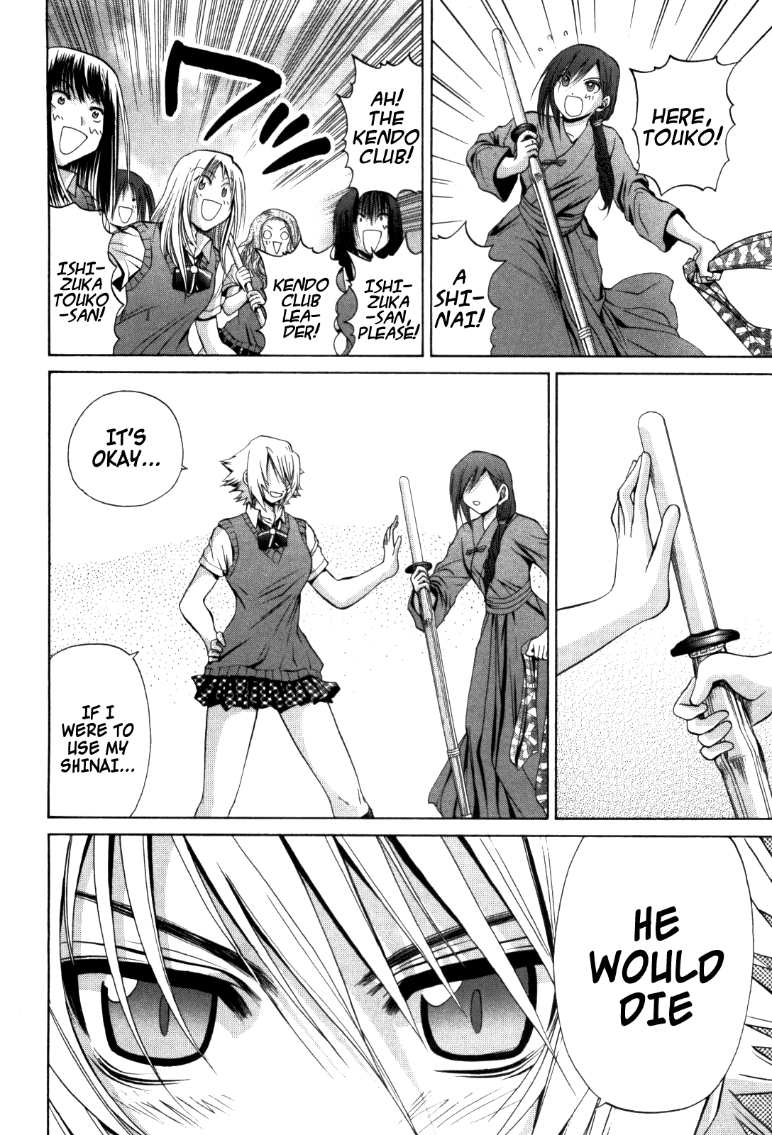 Bamboo Blade Chapter 85 page 11 - Chapter 85: The All Girl High School and The Uniform Thief