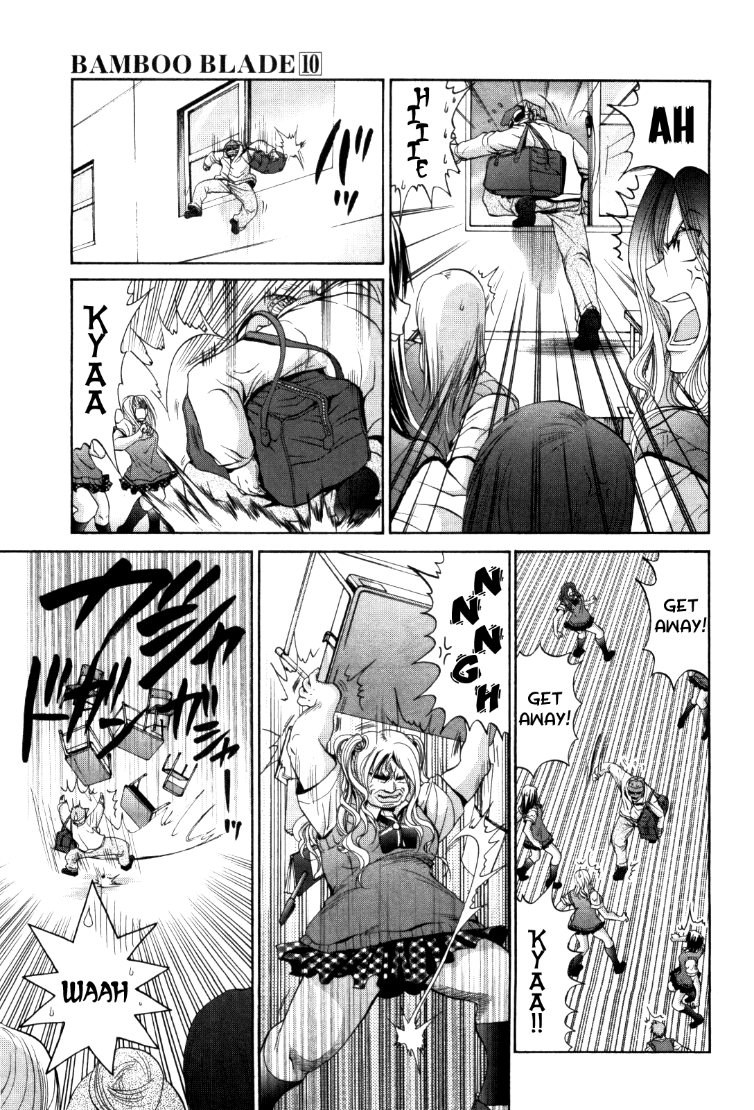 Bamboo Blade Chapter 85 page 8 - Chapter 85: The All Girl High School and The Uniform Thief