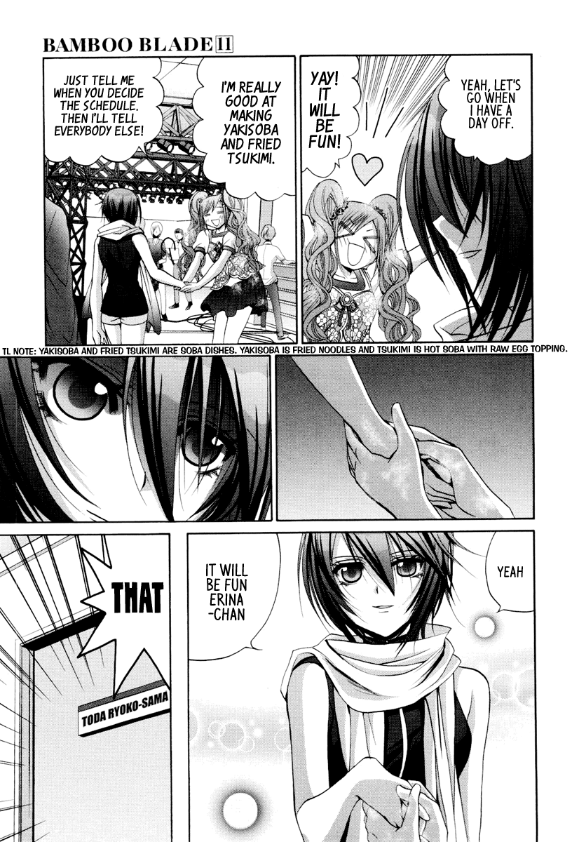 Bamboo Blade Chapter 87 page 14 - Chapter 87: Toda Ryoko and Sawamiya Erina