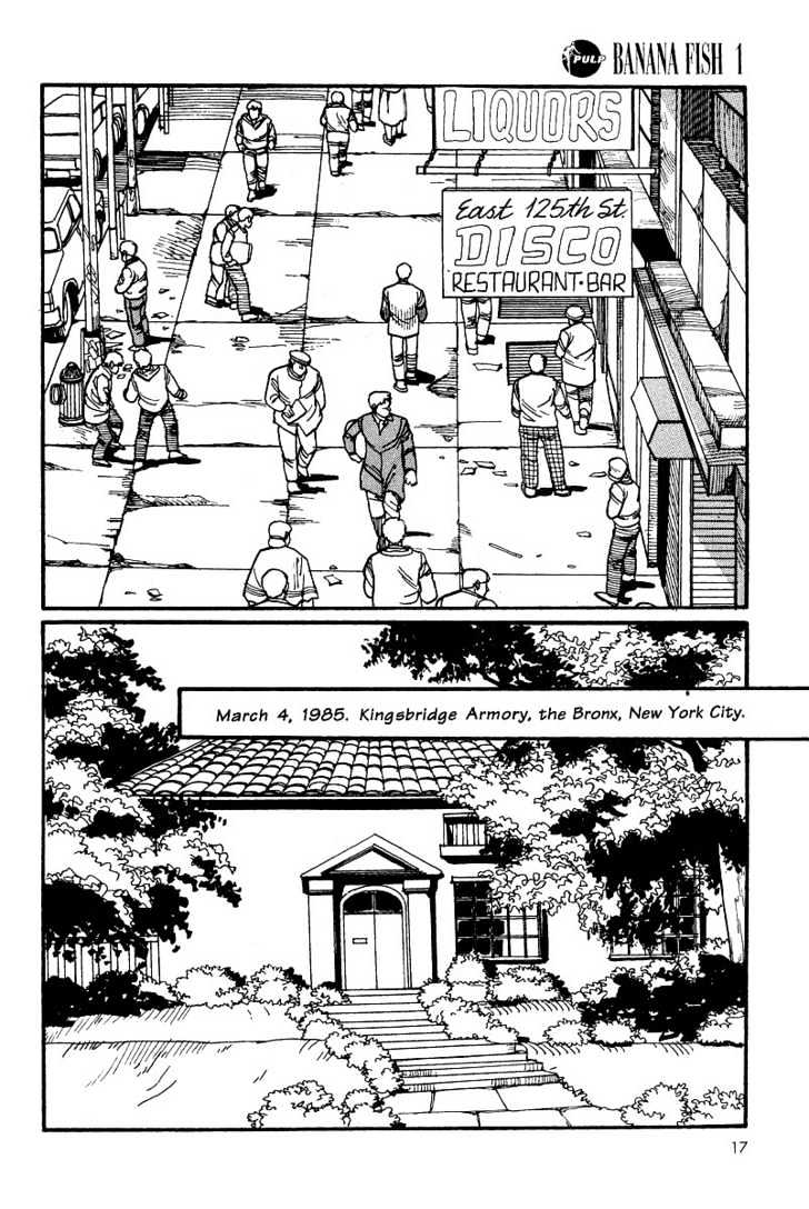 Banana Fish Chapter 1.1 page 16 - Vol.01 Chapter 1