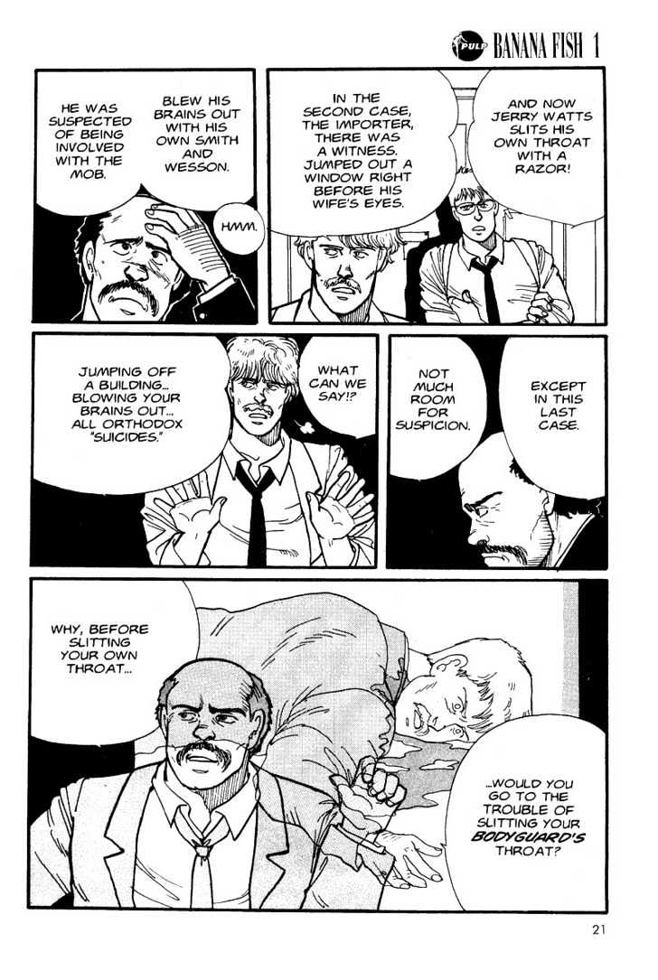 Banana Fish Chapter 1.1 page 20 - Vol.01 Chapter 1