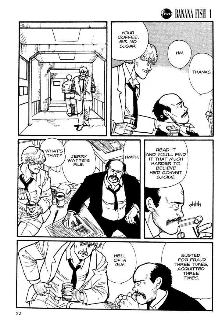 Banana Fish Chapter 1.1 page 21 - Vol.01 Chapter 1