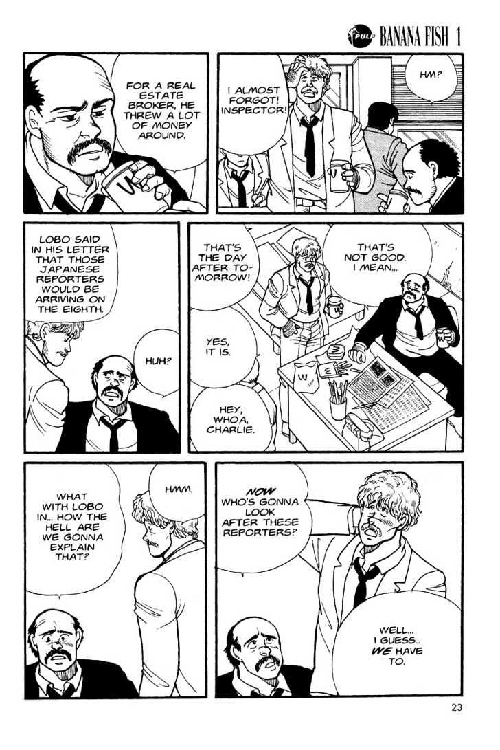 Banana Fish Chapter 1.1 page 22 - Vol.01 Chapter 1