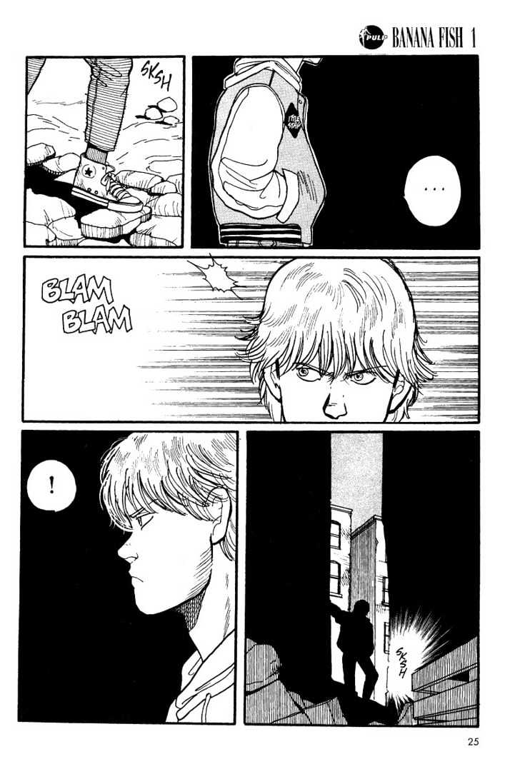 Banana Fish Chapter 1.1 page 24 - Vol.01 Chapter 1