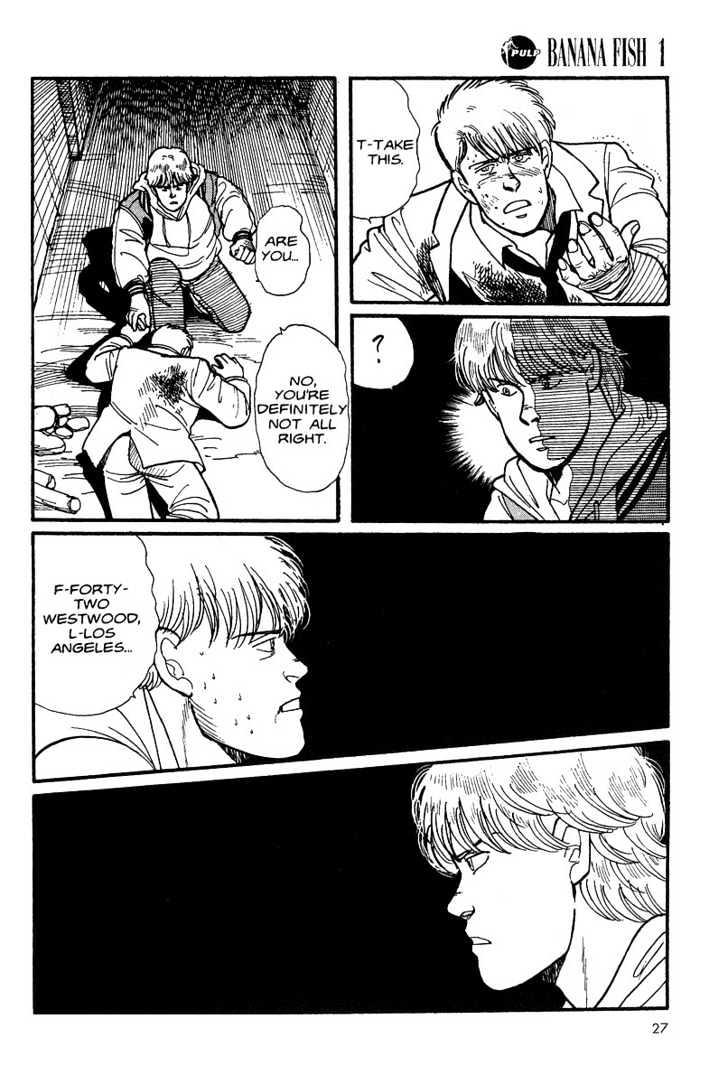 Banana Fish Chapter 1.1 page 26 - Vol.01 Chapter 1