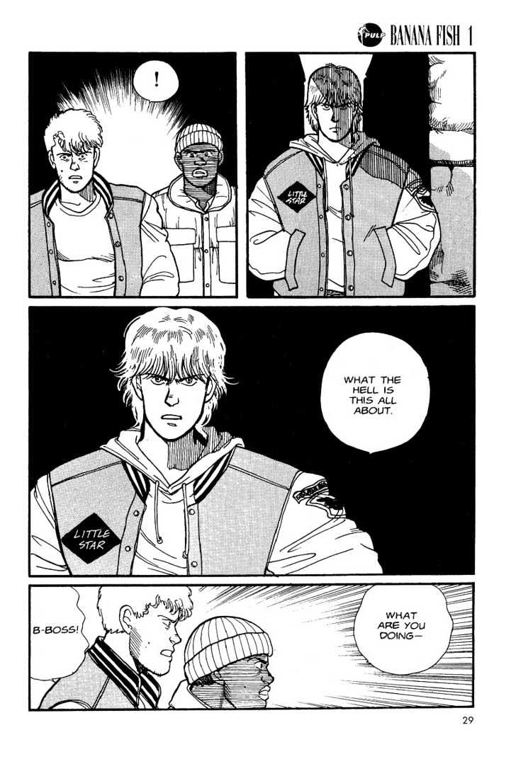Banana Fish Chapter 1.1 page 28 - Vol.01 Chapter 1