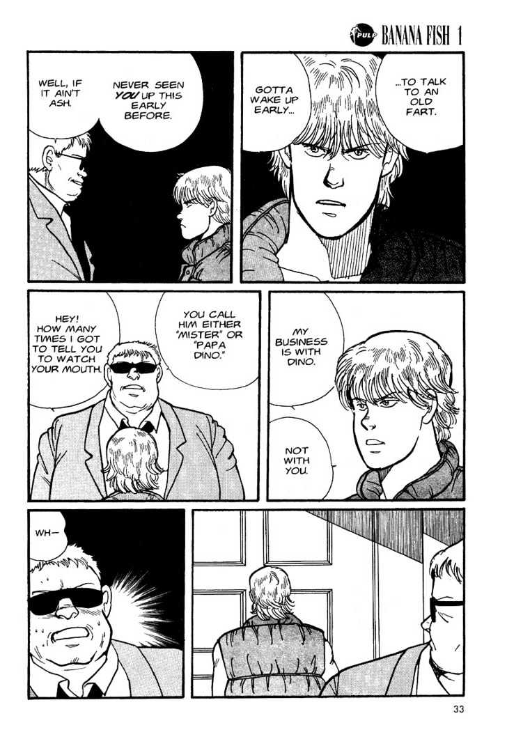 Banana Fish Chapter 1.1 page 32 - Vol.01 Chapter 1