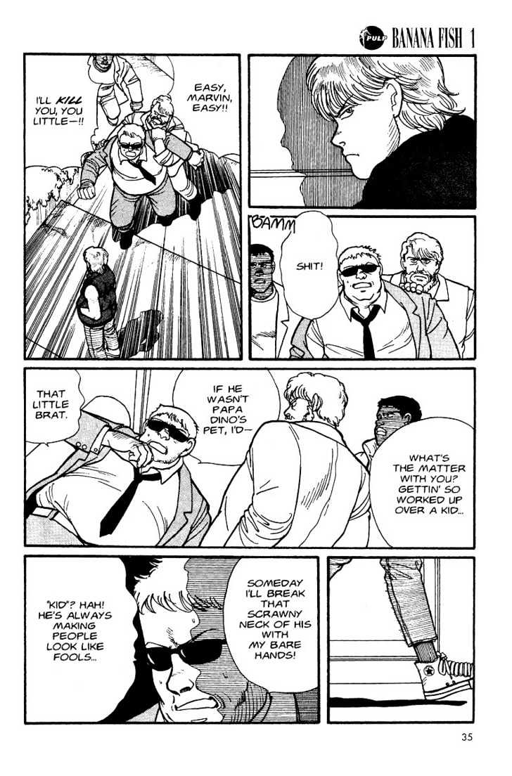 Banana Fish Chapter 1.1 page 34 - Vol.01 Chapter 1
