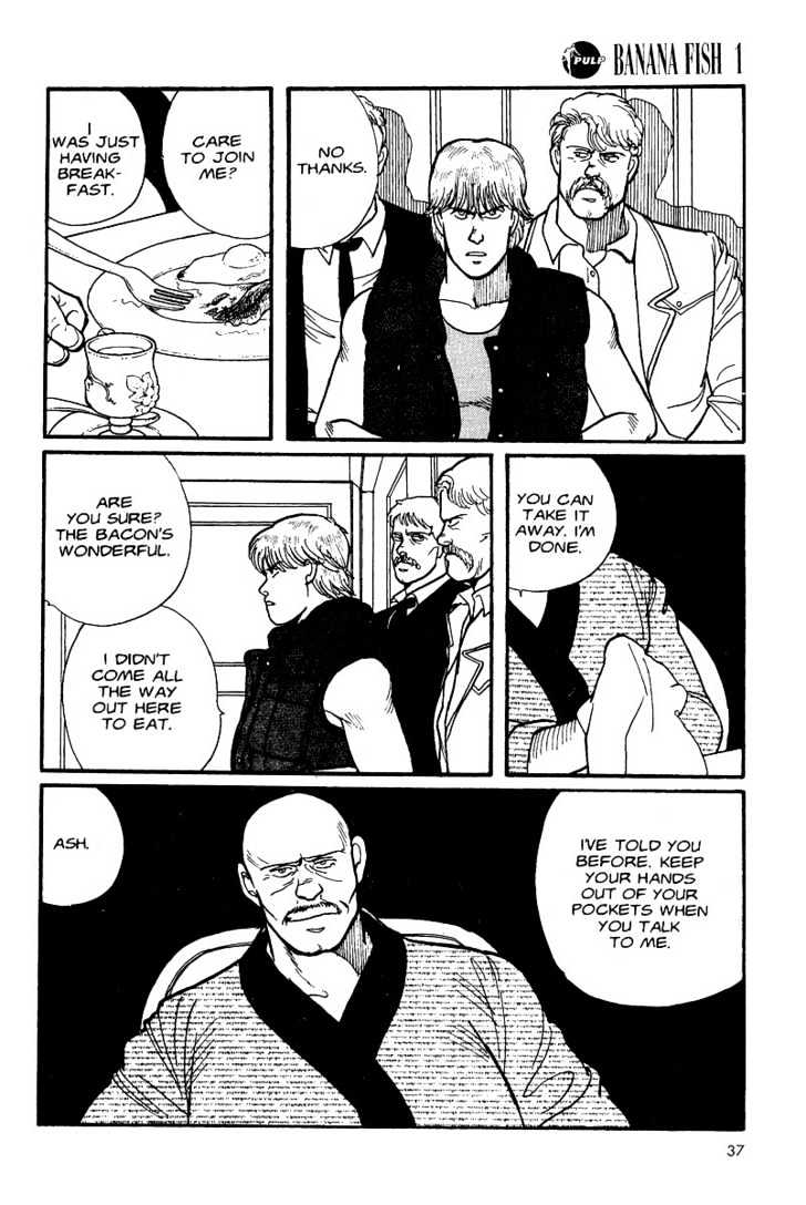 Banana Fish Chapter 1.1 page 36 - Vol.01 Chapter 1