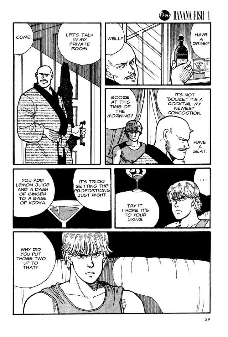 Banana Fish Chapter 1.1 page 38 - Vol.01 Chapter 1