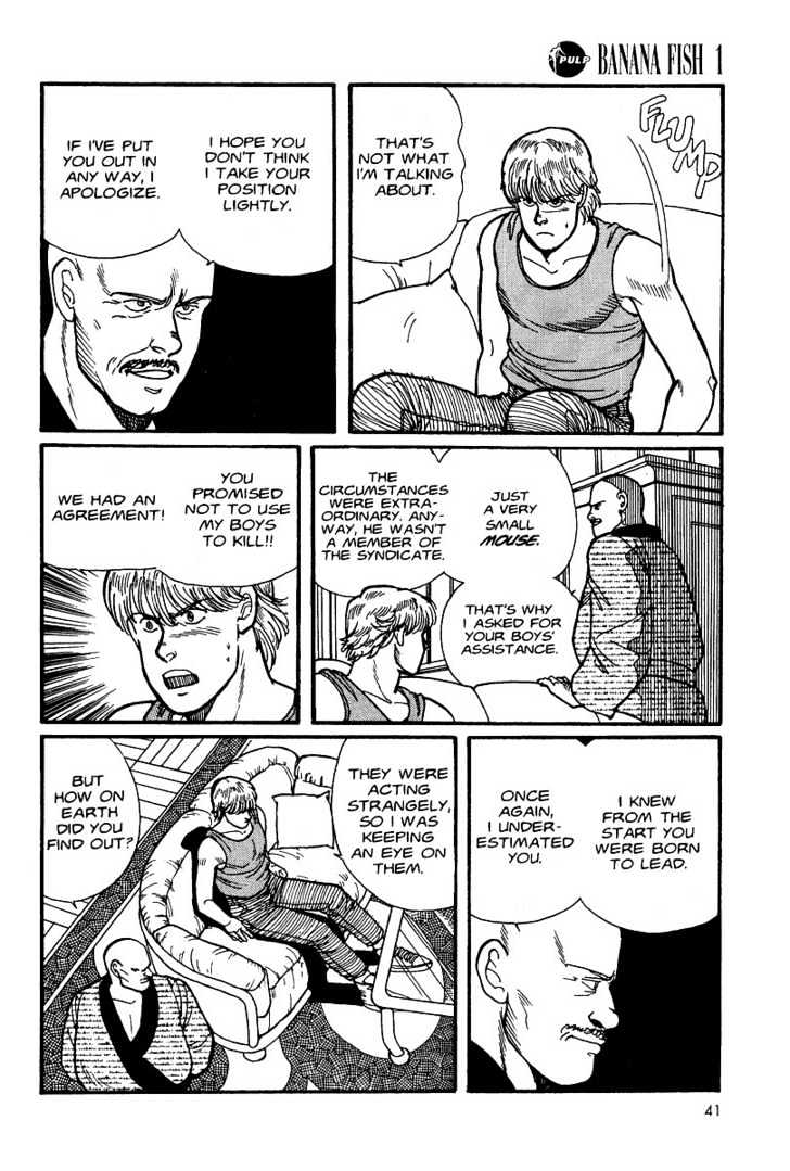 Banana Fish Chapter 1.1 page 40 - Vol.01 Chapter 1
