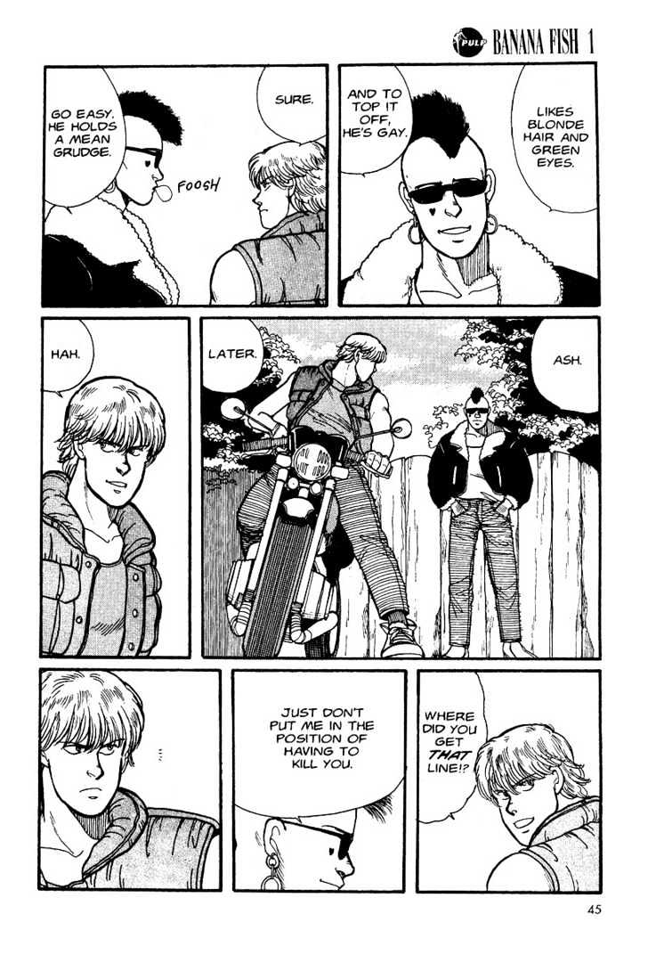 Banana Fish Chapter 1.1 page 44 - Vol.01 Chapter 1