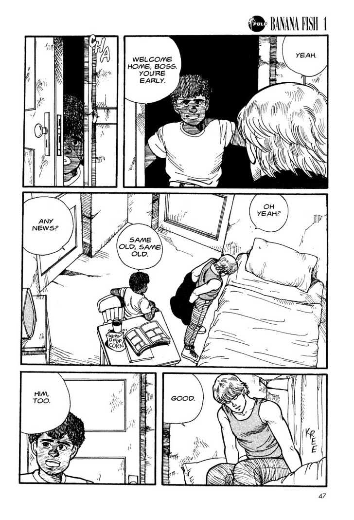 Banana Fish Chapter 1.1 page 46 - Vol.01 Chapter 1